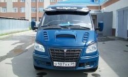 3 519 р. Пластиковый капот Super-Sport ГАЗ ГАЗель 3302 1-ый рестайлинг бортовой  (2003-2010) (Неокрашенный)  с доставкой в г. Краснодар. Увеличить фотографию 2