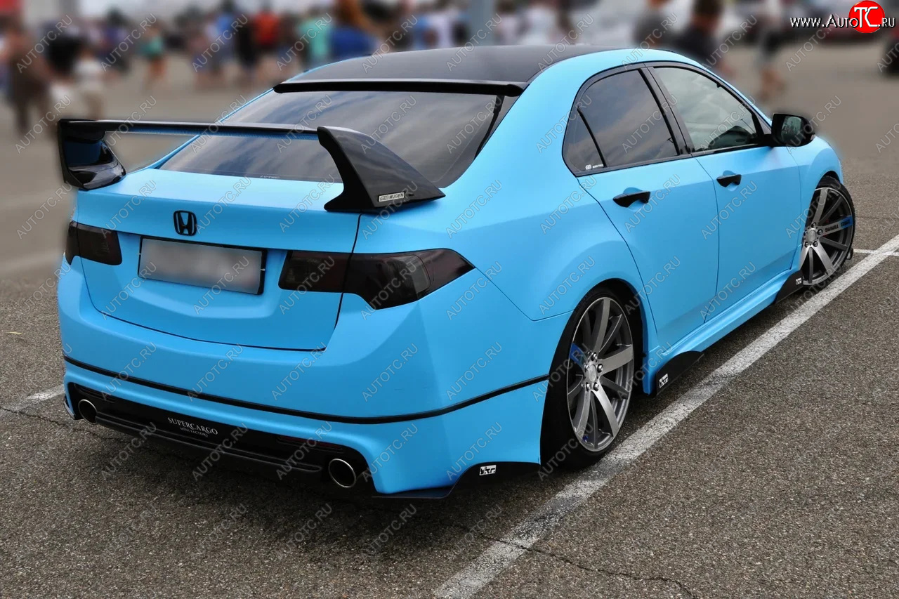 6 549 р. Спойлер Mugen  Honda Civic  FD (2005-2011) седан дорестайлинг, седан рестайлинг (Неокрашенные)  с доставкой в г. Краснодар