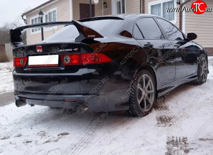 6 799 р. Спойлер Mugen Honda Accord 7 CL седан дорестайлинг (2002-2005) (Неокрашенные)  с доставкой в г. Краснодар