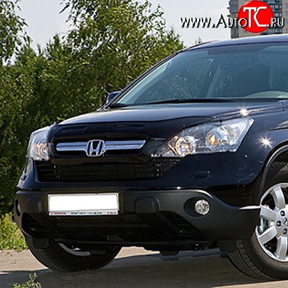 2 699 р. Дефлектор капота NovLine Honda CR-V RE1,RE2,RE3,RE4,RE5,RE7 дорестайлинг (2007-2010)  с доставкой в г. Краснодар