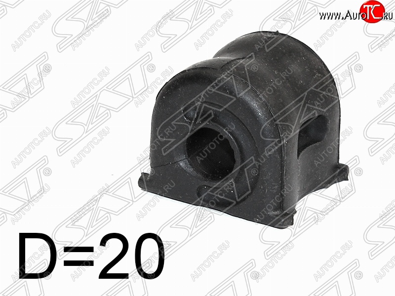 230 р. Левая резиновая втулка переднего стабилизатора SAT (D=20) Honda CR-V RE1,RE2,RE3,RE4,RE5,RE7 дорестайлинг (2007-2010)  с доставкой в г. Краснодар