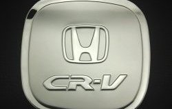 949 р. Накладка на лючок бензобака СТ Honda CR-V RM1,RM3,RM4 дорестайлинг (2012-2015)  с доставкой в г. Краснодар. Увеличить фотографию 2