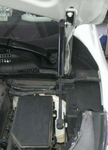 3 679 р. Упоры капота Pomogator Honda CR-V RM1,RM3,RM4 дорестайлинг (2012-2015)  с доставкой в г. Краснодар. Увеличить фотографию 2