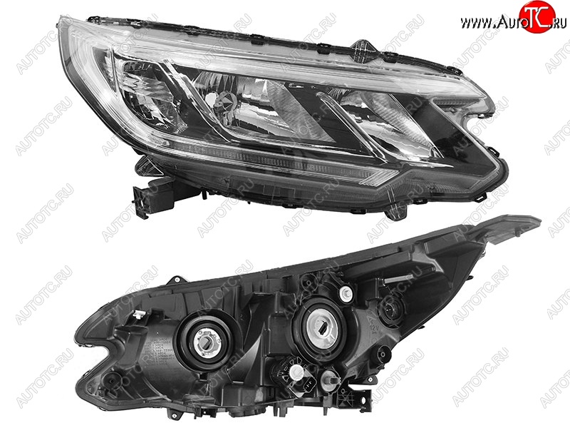 18 549 р. Правая фара SAT Honda CR-V RM1,RM3,RM4 рестайлинг (2014-2018)  с доставкой в г. Краснодар