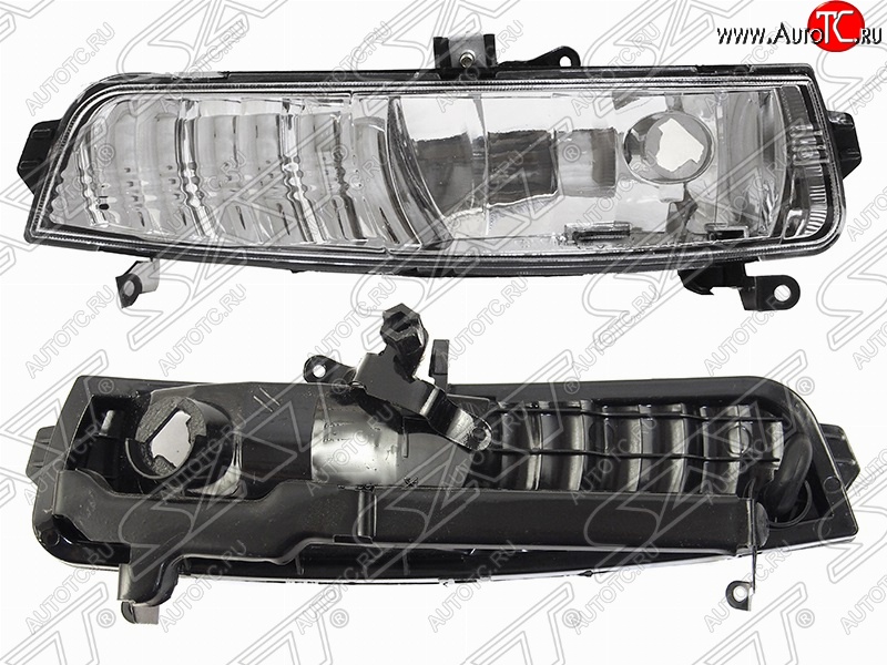 1 059 р. Правая противотуманная фара SAT  Hyundai Accent  MC (2005-2011) седан, хэтчбек  с доставкой в г. Краснодар