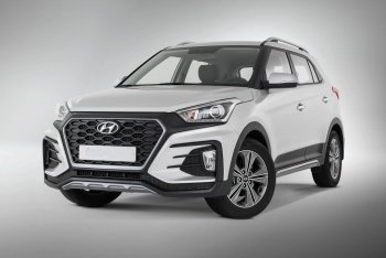 Передний бампер Xmug Hyundai (Хюндаи) Creta (Крета)  GS (2015-2021) GS дорестайлинг, рестайлинг