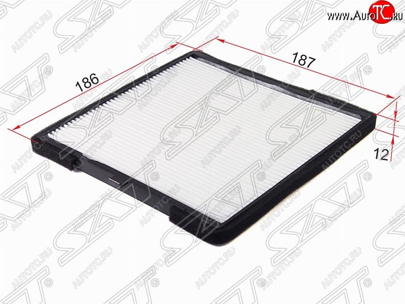 275 р. Фильтр салонный SAT (186х187х12 mm)  Hyundai i10  PA (2007-2013), KIA Picanto ( 1 SA хэтчбэк 5 дв.,  2 TA хэтчбэк 5 дв.,  2 TA хэтчбэк 3 дв.) (2003-2017)  с доставкой в г. Краснодар