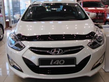 Дефлектор капота SIM Hyundai I40 1 VF дорестайлинг универсал (2011-2015)