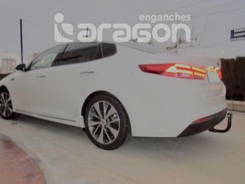 Фаркоп Aragon.(шар V) KIA Optima 4 JF дорестайлинг седан (2016-2018)