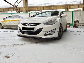 Юбка переднего бампера АВТОКРАТ Hyundai I40 1 VF дорестайлинг универсал (2011-2015)