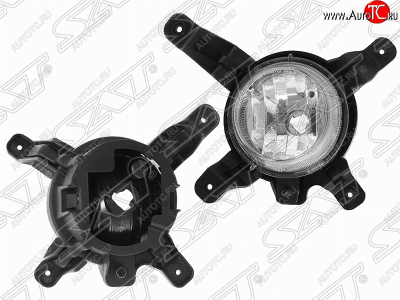 669 р. Левая противотуманная фара SAT Hyundai IX35 LM дорестайлинг (2009-2013)  с доставкой в г. Краснодар