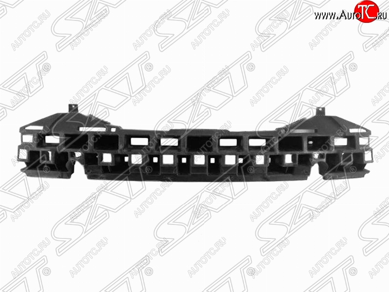 1 699 р. Усилитель переднего бампера SAT (пластик)  Hyundai Solaris  RBr (2010-2014) седан дорестайлинг, хэтчбэк дорестайлинг  с доставкой в г. Краснодар