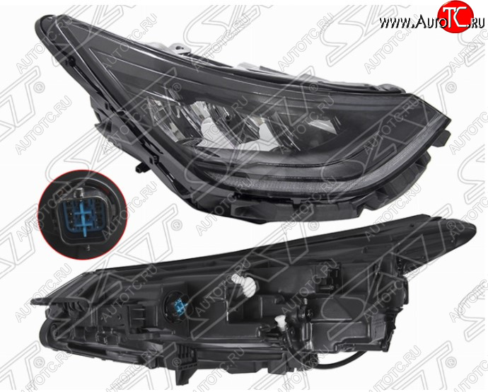 26 499 р. Правая передняя фара SAT (LED) Hyundai Sonata DN8 (2019-2022)  с доставкой в г. Краснодар