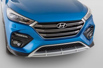 21 899 р. Передний бампер YT  Hyundai Tucson  TL (2015-2018) дорестайлинг (Неокрашенный)  с доставкой в г. Краснодар. Увеличить фотографию 5