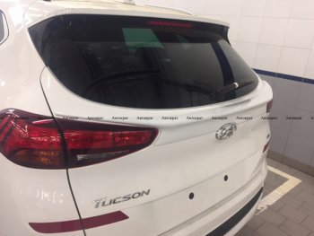 4 499 р. Спойлер АВТОКРАТ Hyundai Tucson TL рестайлинг (2018-2021) (Неокрашенный)  с доставкой в г. Краснодар. Увеличить фотографию 2