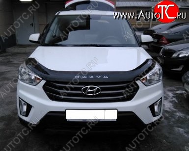 999 р. Дефлектор капота Russtal Hyundai Creta GS дорестайлинг (2015-2019)  с доставкой в г. Краснодар