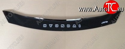 999 р. Дефлектор капота Russtal (короткий) Hyundai I40 1 VF дорестайлинг универсал (2011-2015)  с доставкой в г. Краснодар