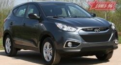 Декоративный элемент решетки радиатора Souz-96 (d10) Hyundai IX35 LM рестайлинг (2013-2018)