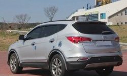 5 349 р. Комплект дефлекторов окон СТ Hyundai Santa Fe DM дорестайлинг (2012-2016)  с доставкой в г. Краснодар. Увеличить фотографию 2