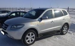 17 799 р. Пороги OEM Style Hyundai Santa Fe CM рестайлинг (2009-2012)  с доставкой в г. Краснодар. Увеличить фотографию 2