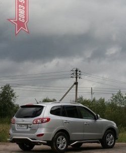 11 159 р. Защита заднего бампера Souz-96 (d60) Hyundai Santa Fe CM рестайлинг (2009-2012)  с доставкой в г. Краснодар. Увеличить фотографию 2