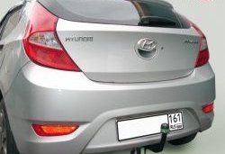 9 499 р. Фаркоп NovLine Hyundai Solaris RBr седан дорестайлинг (2010-2014)  с доставкой в г. Краснодар. Увеличить фотографию 2