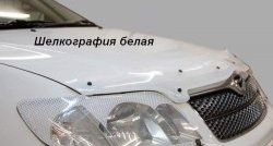 2 199 р. Дефлектор капота CA-Plastic  Hyundai Tucson  TL (2015-2021) дорестайлинг, рестайлинг (Classic черный, Без надписи)  с доставкой в г. Краснодар. Увеличить фотографию 4