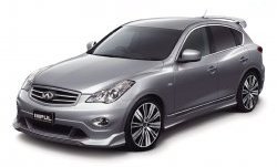 22 199 р. Решётка радиатора Impul INFINITI EX35 J50 (2007-2013) (Неокрашенная)  с доставкой в г. Краснодар. Увеличить фотографию 5