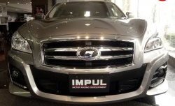 52 749 р. Передний бампер Impul INFINITI M (2010-2014) (Без карбоновых вставок, Неокрашенный)  с доставкой в г. Краснодар. Увеличить фотографию 3