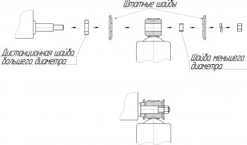 6 599 р. Амортизатор задний усиленный (лифт 40 мм, масляный) РИФ Nissan Navara 1 D22 рестайлинг (2000-2005)  с доставкой в г. Краснодар. Увеличить фотографию 4