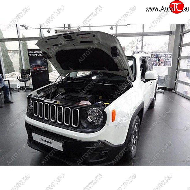 2 049 р. Упоры капота Russtal Jeep Renegade (2015-2024)  с доставкой в г. Краснодар