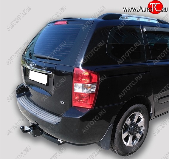 10 999 р. Фаркоп (VQ) Лидер Плюс  KIA Carnival  VQ (2005-2014) минивэн дорестайлинг, минивэн рестайлинг (Шар тип F)  с доставкой в г. Краснодар