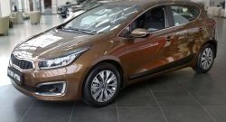 4 599 р. Молдинги RA  KIA Ceed  2 JD (2015-2018) рестайлинг, хэтчбэк (Поверхность шагрень)  с доставкой в г. Краснодар. Увеличить фотографию 5