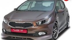 Накладка на передний бампер CSR (уценка) KIA Ceed 2 JD дорестайлинг, хэтчбэк (2012-2015)