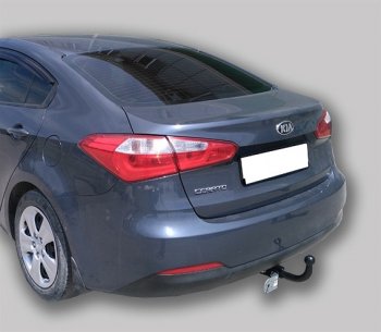 6 999 р. Фаркоп Лидер Плюс  KIA Cerato  3 YD (2013-2019) дорестайлинг седан, рестайлинг седан (Без электропакета)  с доставкой в г. Краснодар. Увеличить фотографию 3