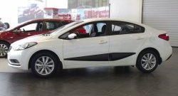 3 799 р. Молдинги RA (широкие, комплект на 4 двери)  KIA Cerato  4 BD (2018-2024) дорестайлинг седан, рестайлинг седан (Поверхность глянец (под окраску), Неокрашенные)  с доставкой в г. Краснодар. Увеличить фотографию 5