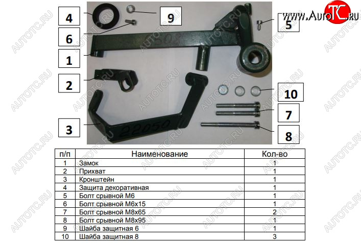 6 299 р. Замок КПП FORTUS (AT+) KIA Cerato 4 BD дорестайлинг седан (2018-2021)  с доставкой в г. Краснодар