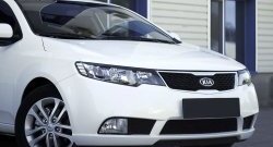 919 р. Реснички RA на фары KIA Cerato 2 TD седан (2008-2013) (Неокрашенные)  с доставкой в г. Краснодар. Увеличить фотографию 2