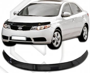 Дефлектор капота CA-Plastiс KIA Forte хэтчбек (2008-2013)