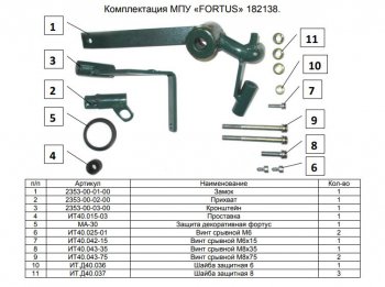 12 349 р. Замок КПП FORTUS (AT+) KIA Optima 4 JF дорестайлинг универсал (2015-2018)  с доставкой в г. Краснодар. Увеличить фотографию 2