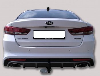 6 849 р. Фаркоп Лидер Плюс  KIA Optima ( 4 JF,  JF) (2016-2020) дорестайлинг седан, седан рестайлинг (Без электропакета)  с доставкой в г. Краснодар. Увеличить фотографию 3