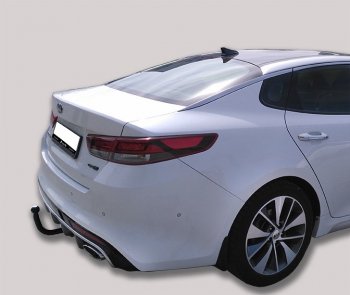 6 849 р. Фаркоп Лидер Плюс  KIA Optima ( 4 JF,  JF) (2016-2020) дорестайлинг седан, седан рестайлинг (Без электропакета)  с доставкой в г. Краснодар. Увеличить фотографию 4