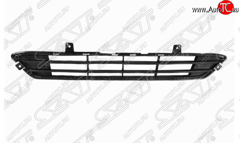 1 539 р. Решетка в передний бампер SAT (центральная часть, №2)  KIA Optima  JF (2018-2020) седан рестайлинг  с доставкой в г. Краснодар