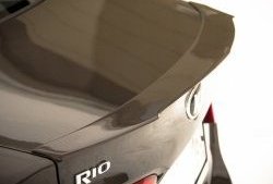 Лип спойлер BS KIA Rio 3 QB дорестайлинг седан (2011-2015)