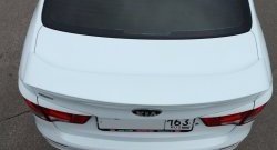 5 799 р. Спойлер BS KIA Rio 3 QB рестайлинг седан (2015-2017) (Неокрашенный)  с доставкой в г. Краснодар. Увеличить фотографию 2