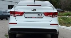 5 799 р. Спойлер BS KIA Rio 3 QB рестайлинг седан (2015-2017) (Неокрашенный)  с доставкой в г. Краснодар. Увеличить фотографию 8