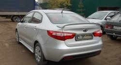 2 549 р. Спойлер LitCompany KIA Rio 3 QB рестайлинг седан (2015-2017) (Неокрашенный)  с доставкой в г. Краснодар. Увеличить фотографию 2