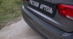 1 169 р. Защитная накладка на задний бампер RA KIA Rio 3 QB рестайлинг седан (2015-2017)  с доставкой в г. Краснодар. Увеличить фотографию 5