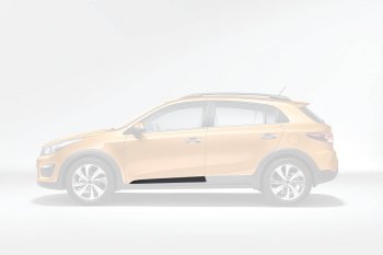 Молдинг левый на переднюю дверь Оригинал KIA (КИА) Rio (Рио)  X-line (2017-2021) X-line