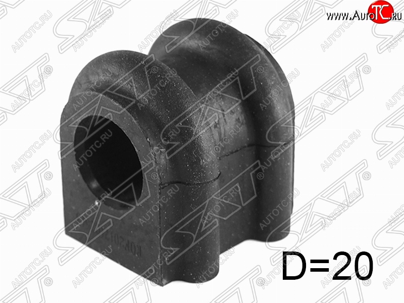 74 р. Втулка переднего стабилизатора SAT (D=20  KIA Rio ( 2 JB,  4 FB) (2005-2024) дорестайлинг седан, дорестайлинг, хэтчбэк 5 дв., рестайлинг, хэтчбэк 5 дв., рестайлинг седан  с доставкой в г. Краснодар